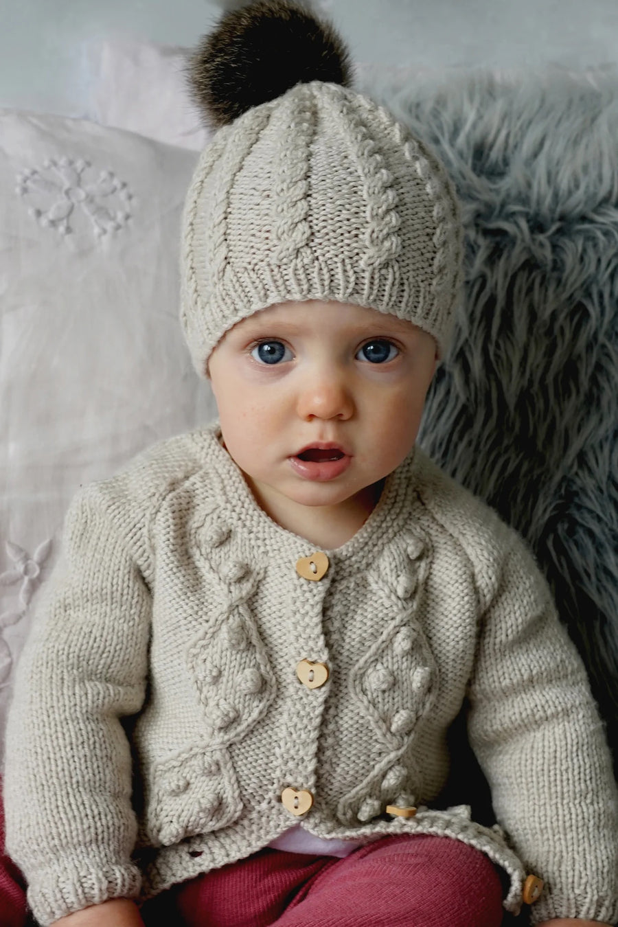 Riley Cardi and Hat by Lisa F Design | Printed Pattern