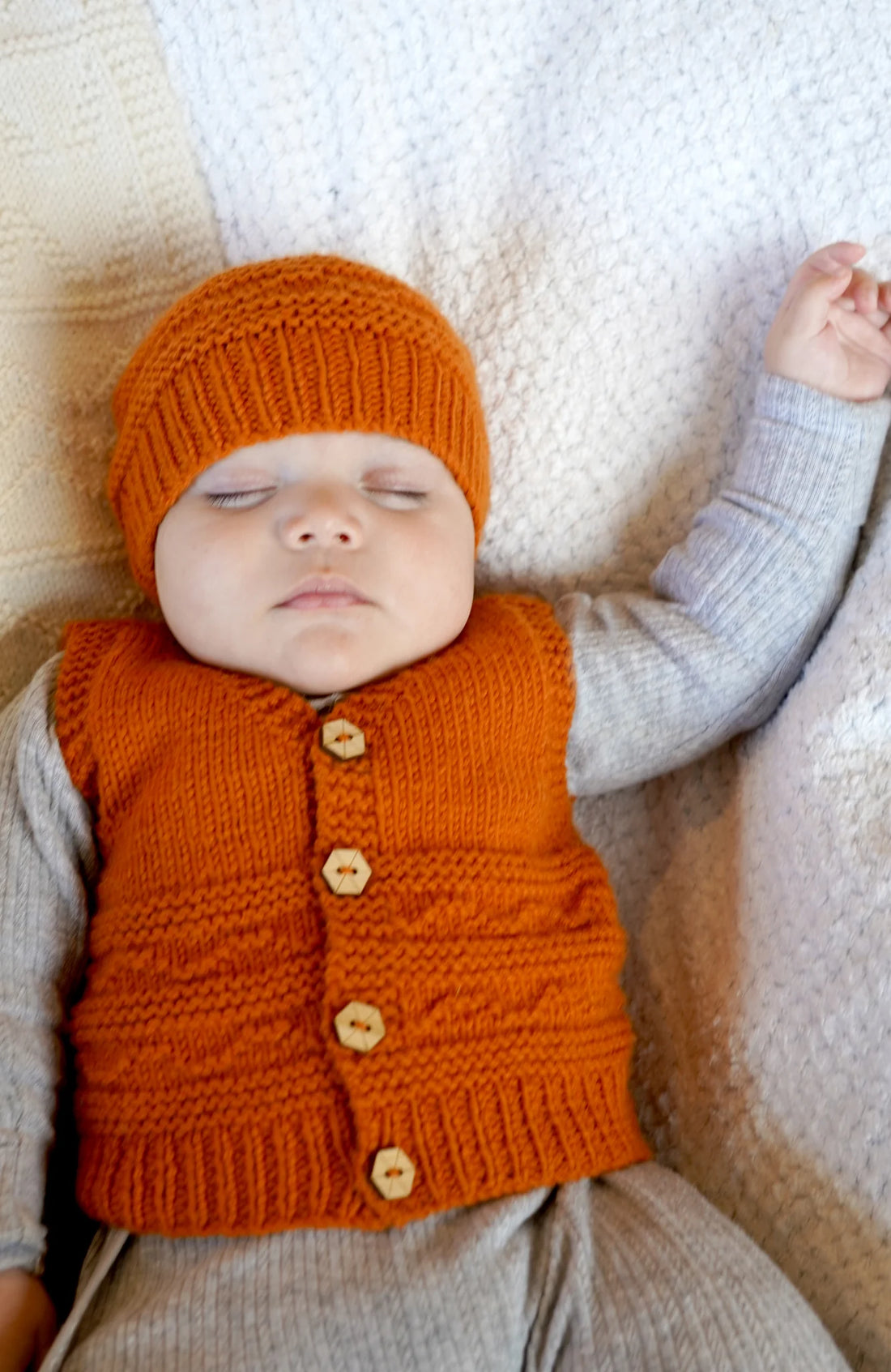 Finlay Vest and Hat by Lisa F Design | Printed Pattern