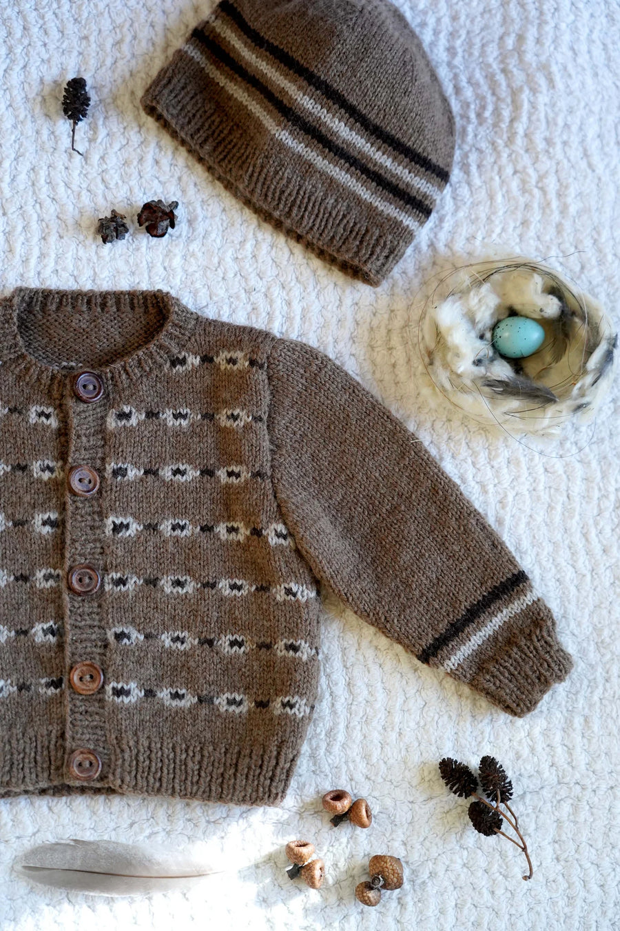 Perry Cardi and Hat by Lisa F Design | Printed Pattern