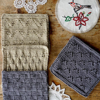 Washcloth Set 02 by Lisa F Design | Printed Pattern