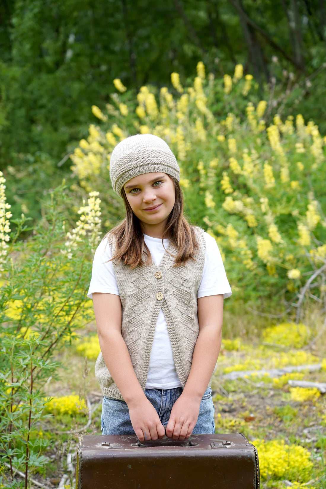 Collete Vest and Hat by Lisa F Design | Kids 1-10 years Printed Pattern