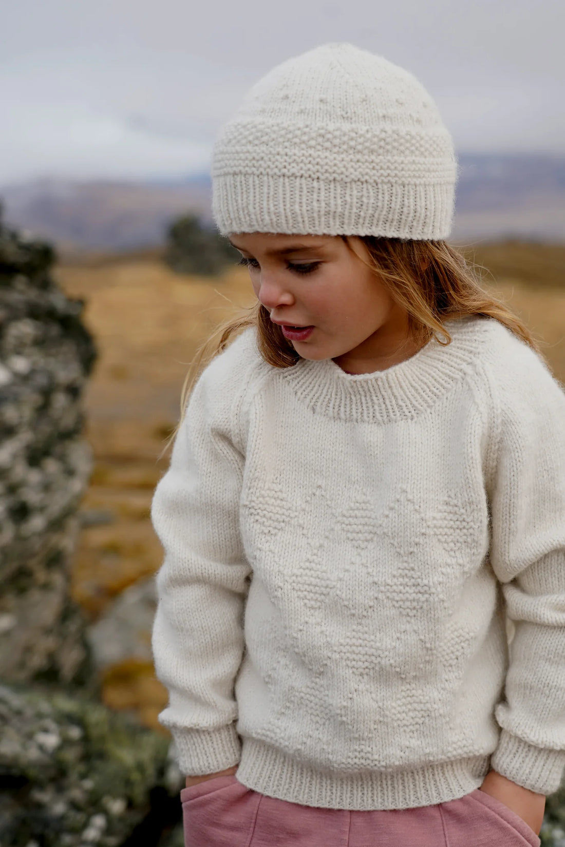 Alaska Sweater and Hat by Lisa F Design | Kids 2-10 years Printed Pattern