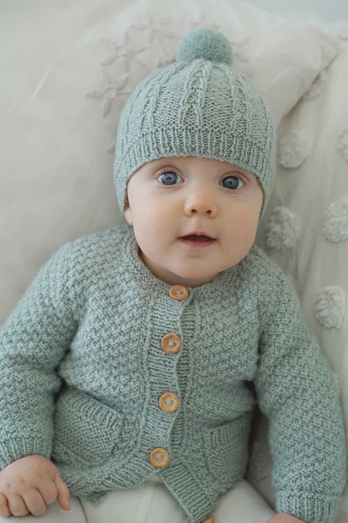 Taylor Cardigan and Hat by Lisa F Design | Printed Pattern