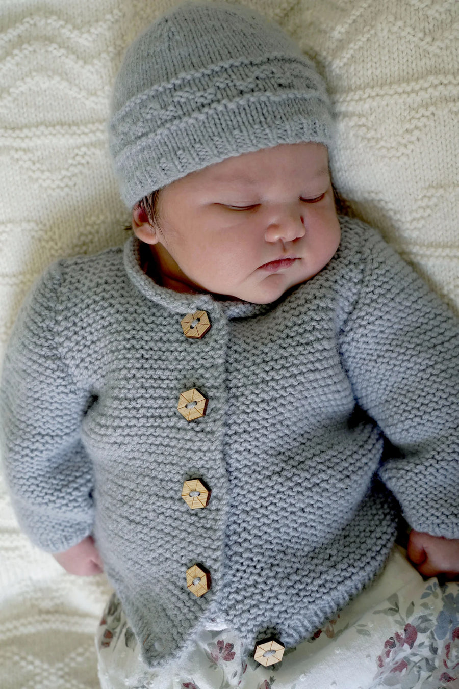 Tatum Cardi and Hat by Lisa F Design | Printed Pattern