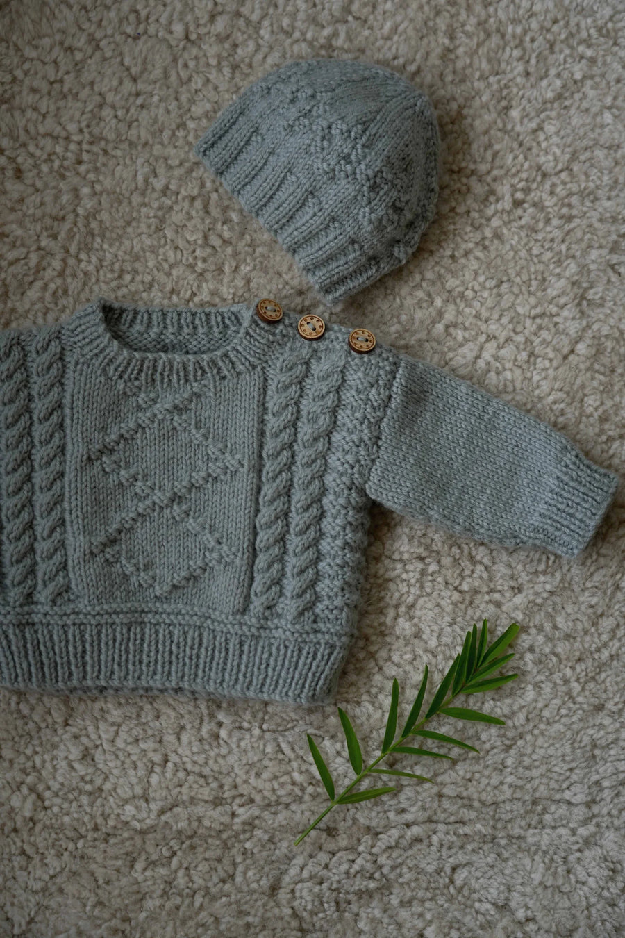 Sebee Sweater and Hat by Lisa F Design | Printed Pattern
