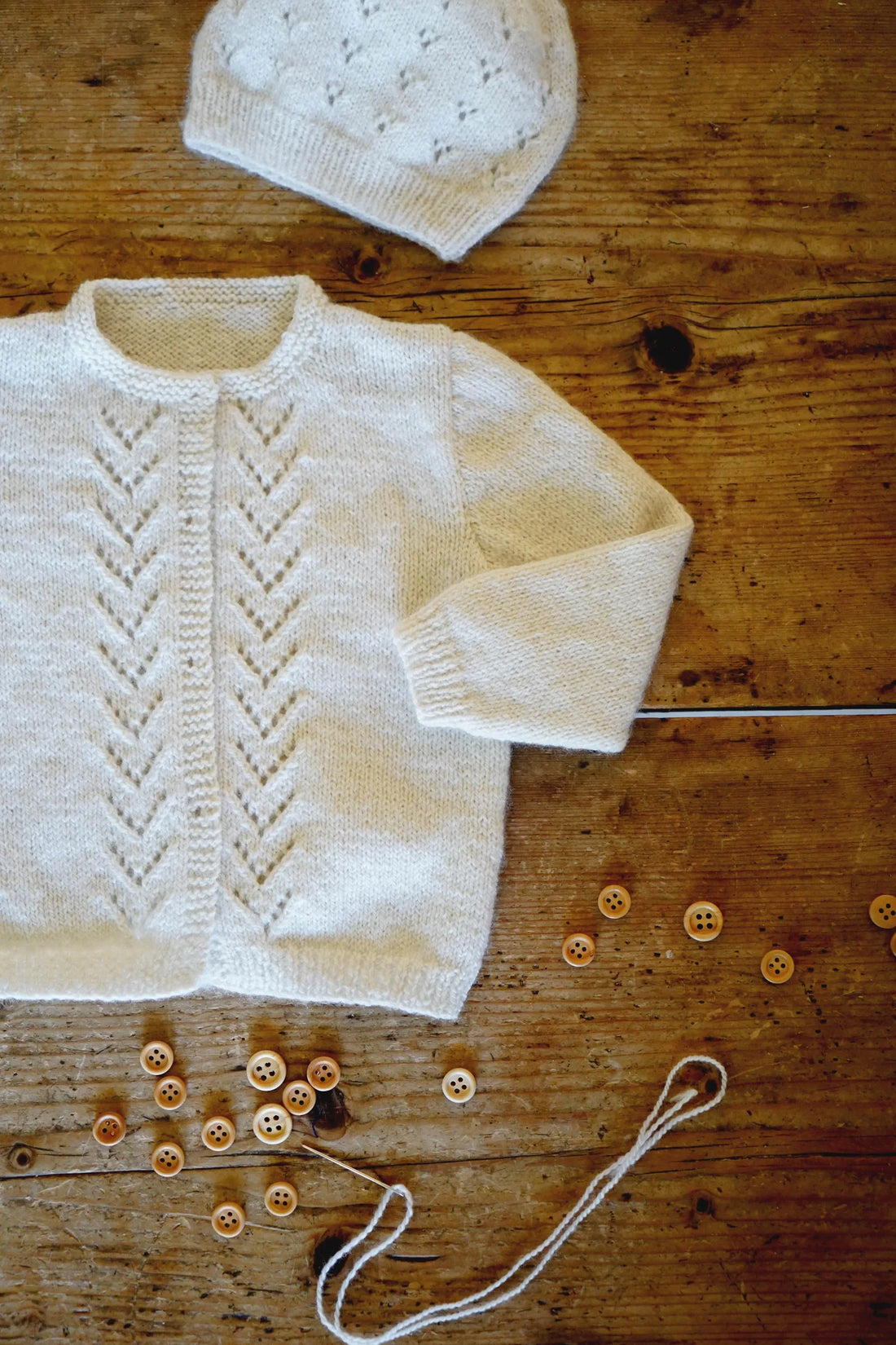 Isla Cardigan and Hat by Lisa F Design | Printed Pattern