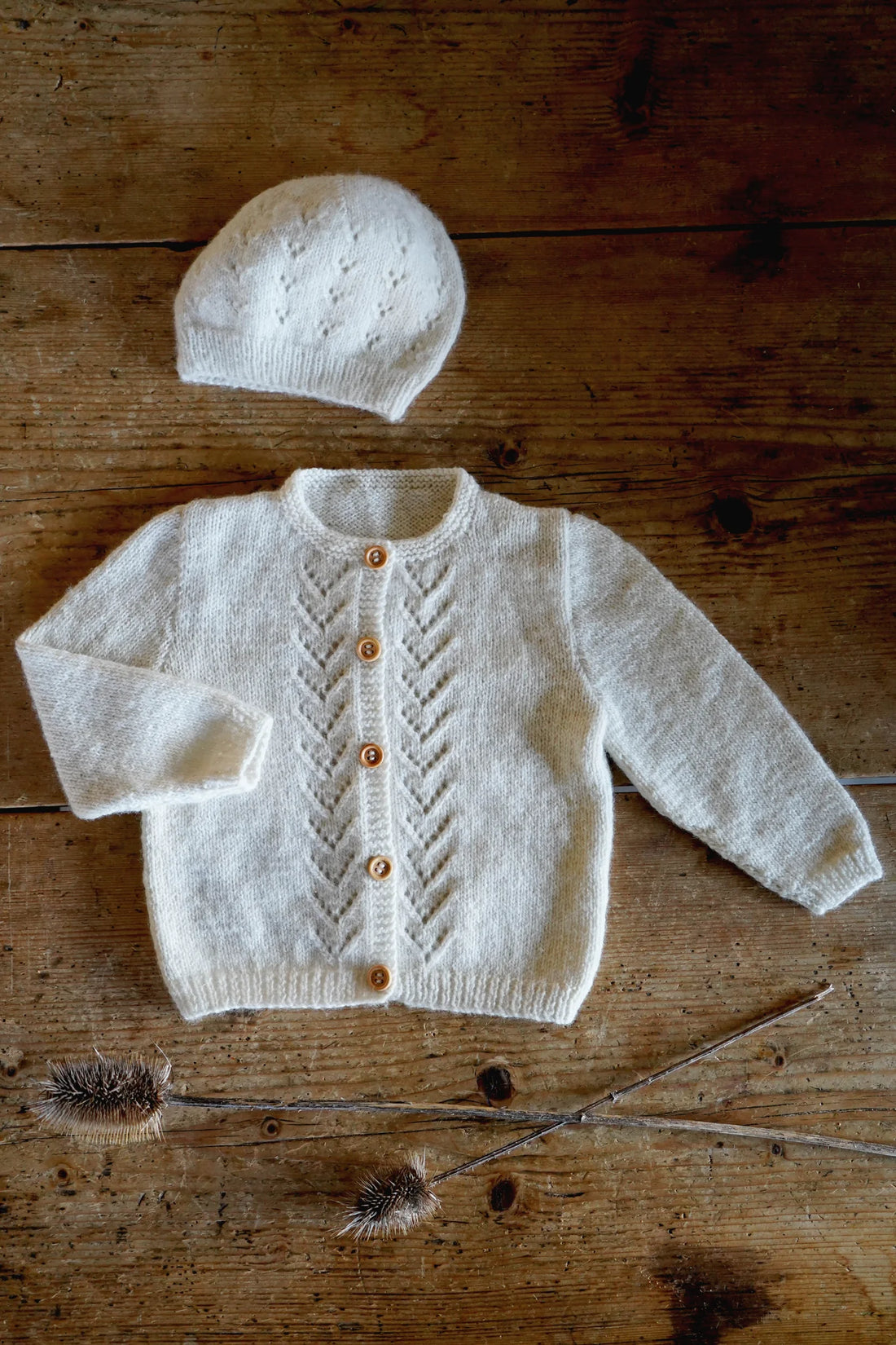 Isla Cardigan and Hat by Lisa F Design | Printed Pattern