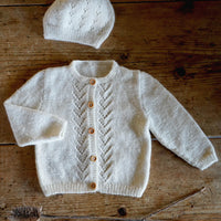Isla Cardigan and Hat by Lisa F Design | Printed Pattern