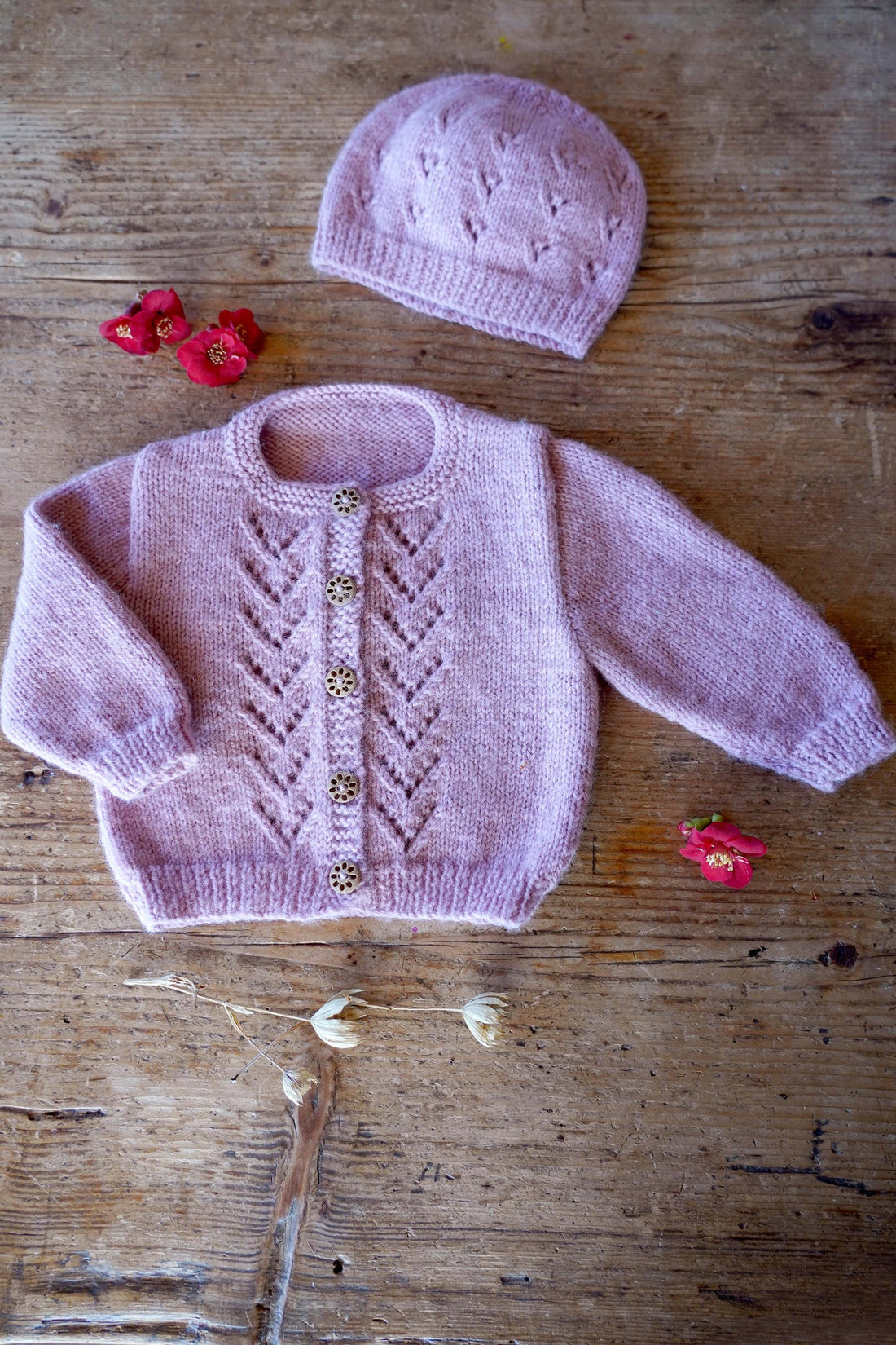Isla Cardigan and Hat by Lisa F Design | Printed Pattern
