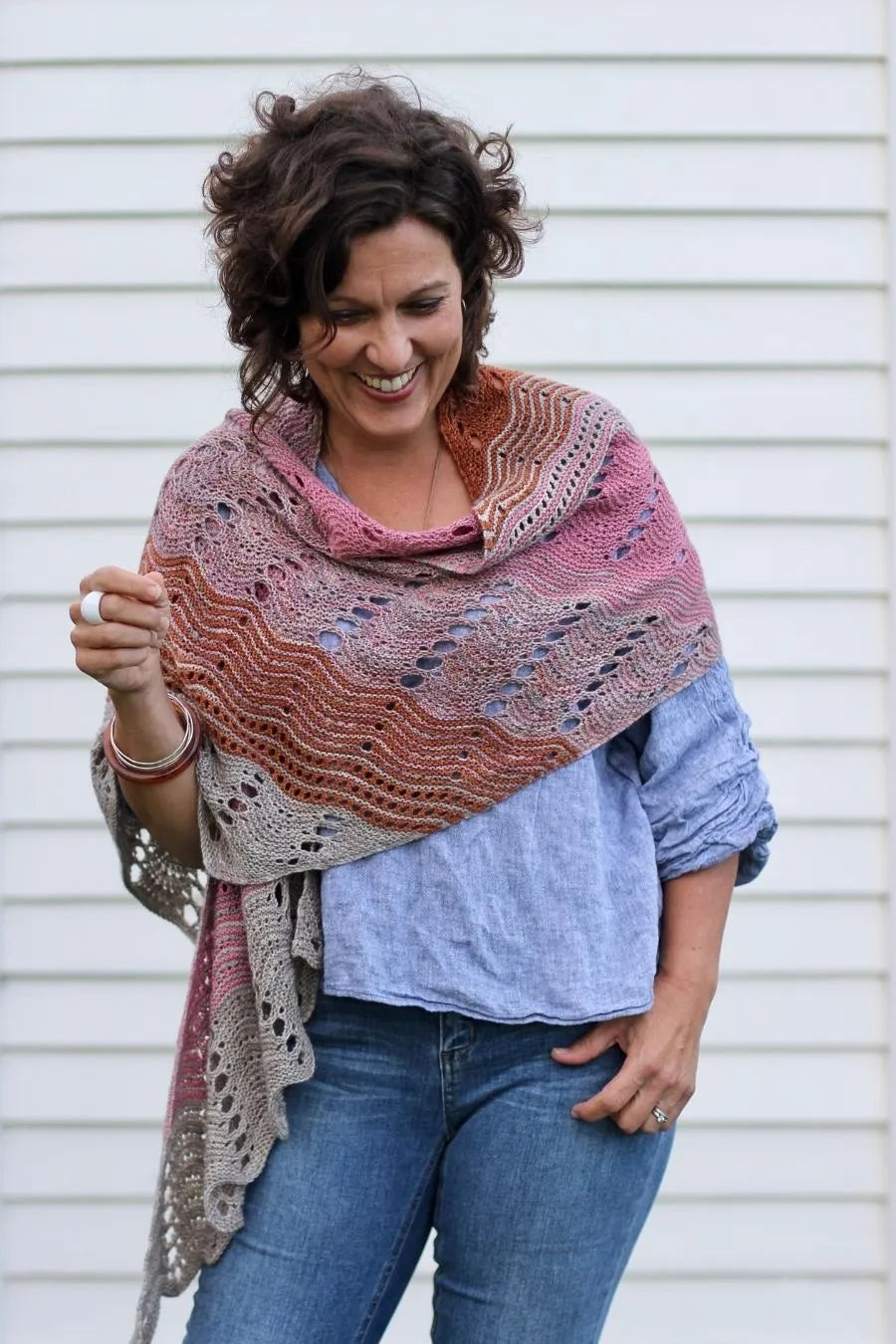Dirty Lace Shawl | Printed Pattern