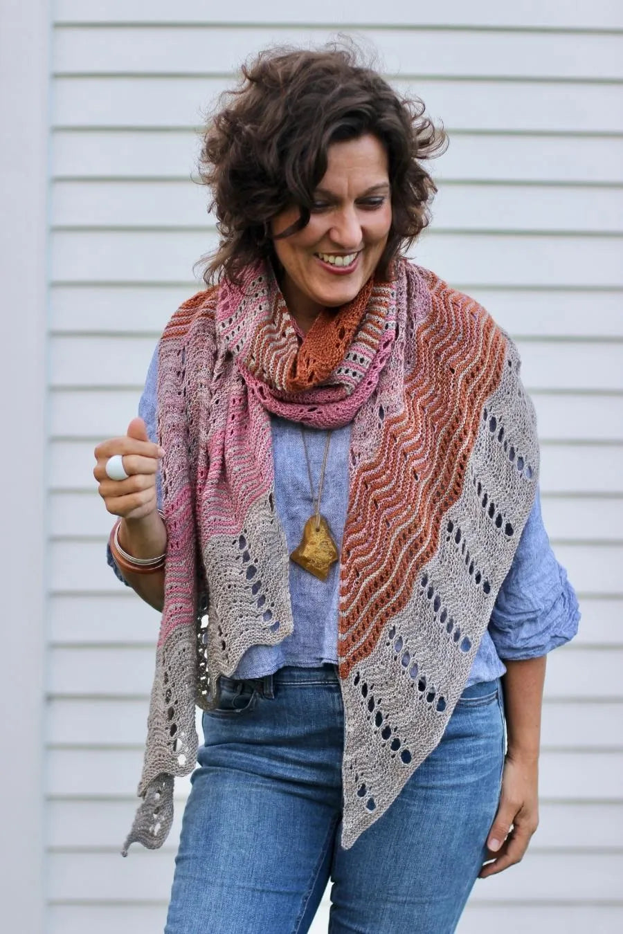 Dirty Lace Shawl by Libby Jonson | Knitting Kit – Say! Little Hen Shop