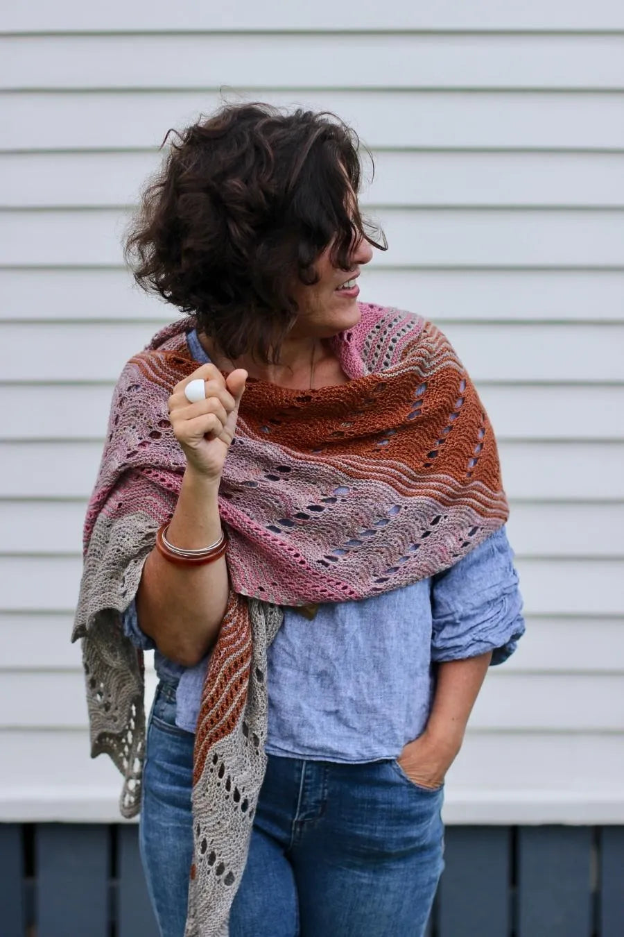 Dirty Lace Shawl | Printed Pattern