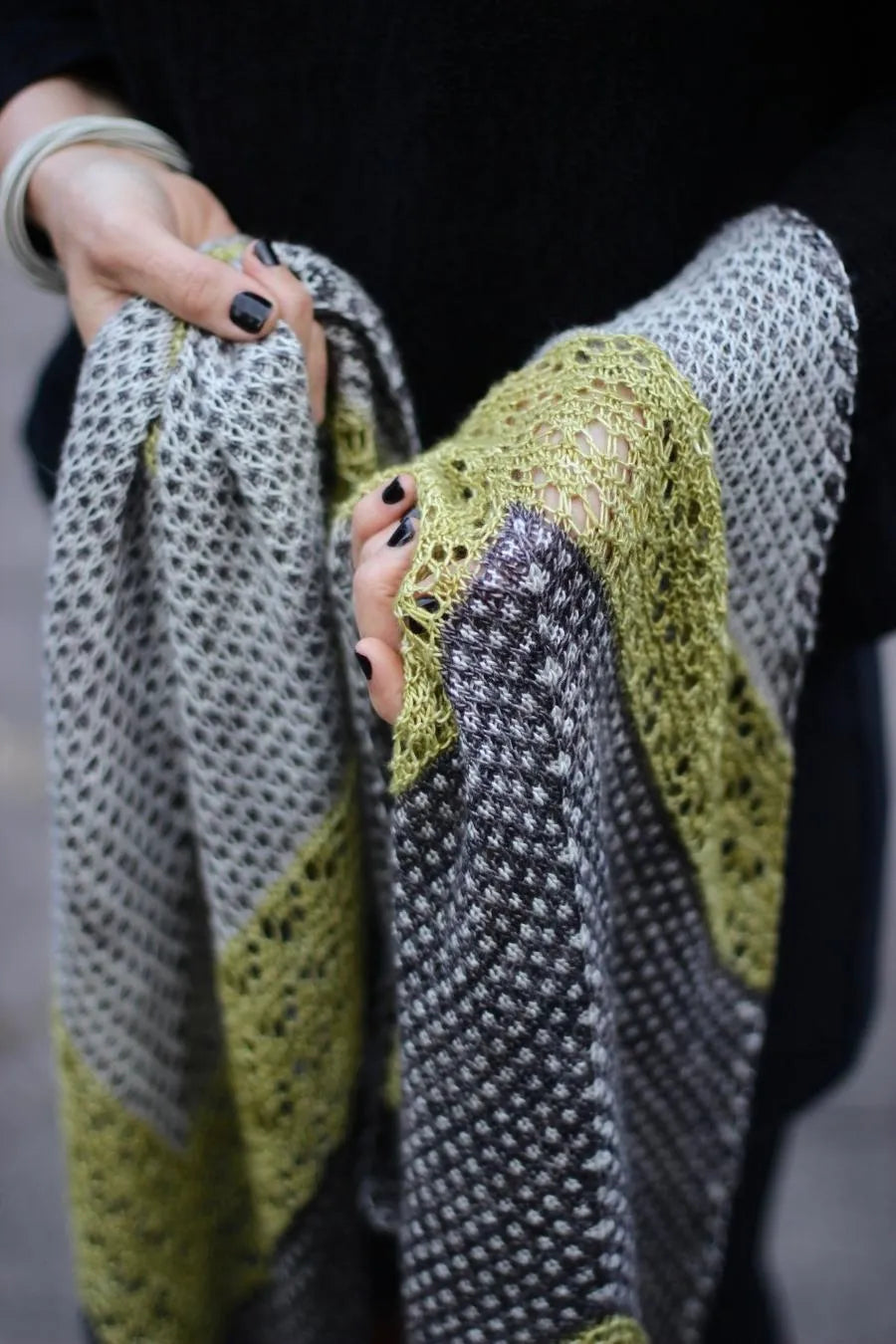 Electra Shawl | Printed Pattern