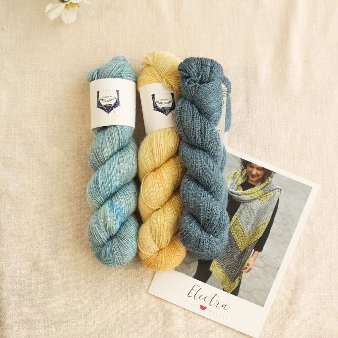 Electra Shawl by Libby Jonson | Knitting Kit