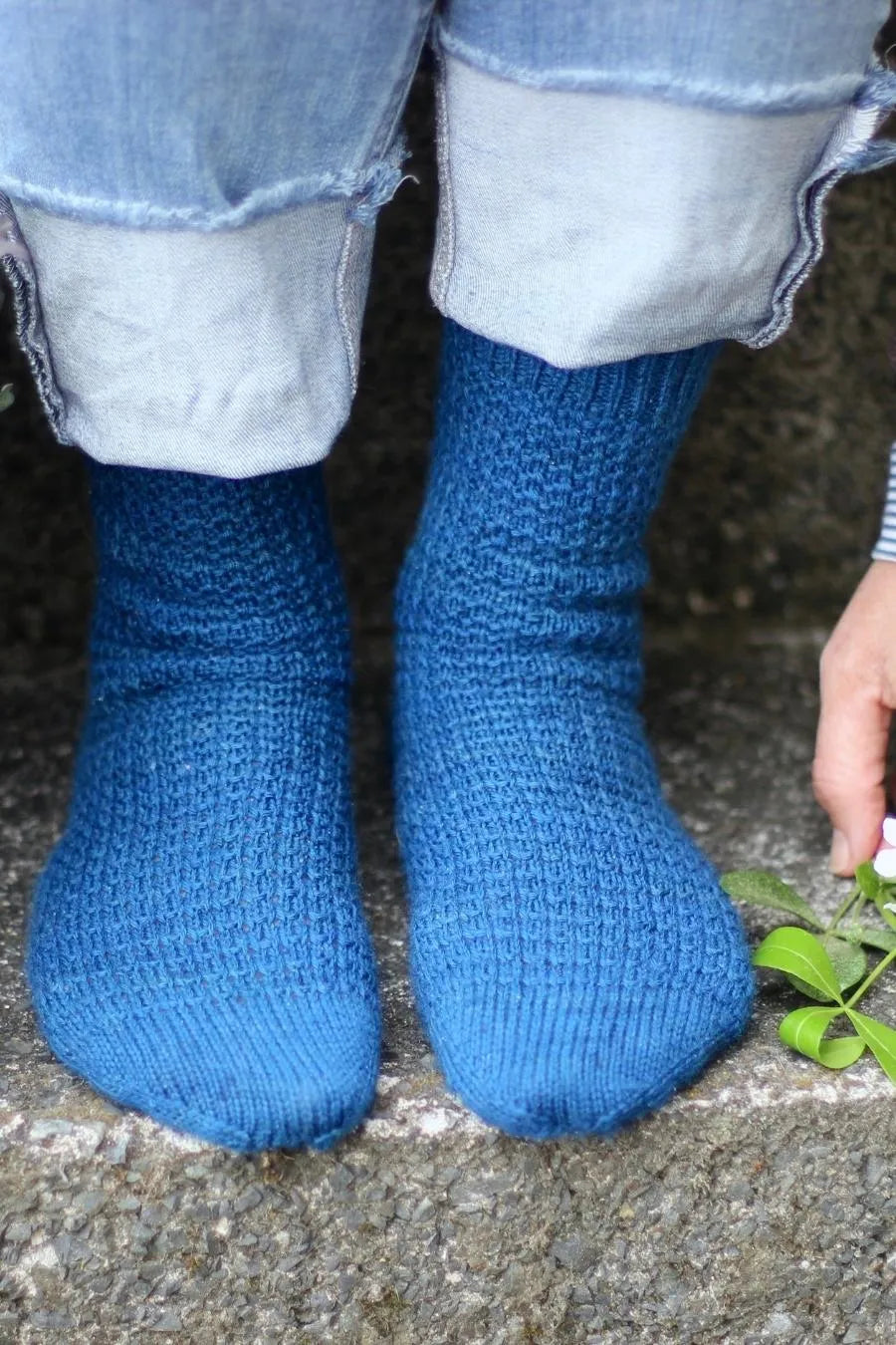 Footsie Socks by Truly Myrtle | Printed Pattern