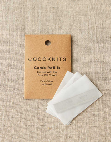 Cocoknits Fuzz Off Comb REFILL (Set of 3)