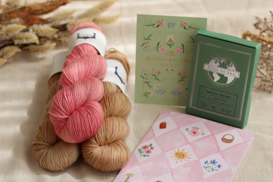 Bookish Knitter's Society Vol. 7 | Hand Dyed Merino Kit