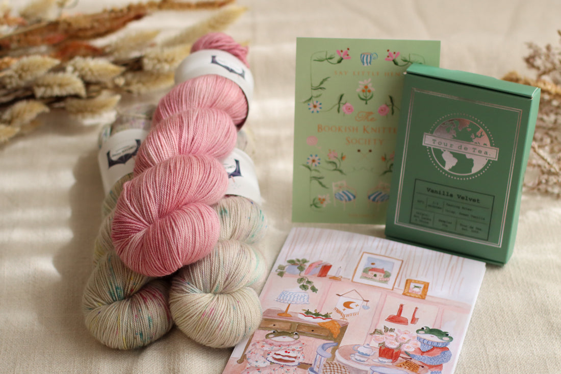 Bookish Knitter's Society Vol. 7 | Hand Dyed Merino Kit
