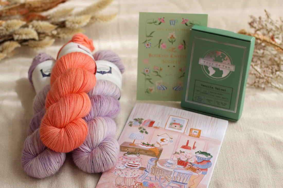 Bookish Knitter's Society Vol. 7 | Hand Dyed Merino Kit