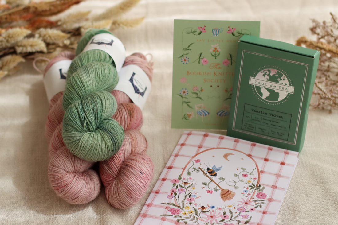 Bookish Knitter's Society Vol. 7 | Hand Dyed Merino Kit