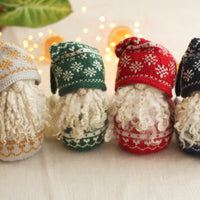 Nordic Christmas Gnome | Complete Knitting Kit