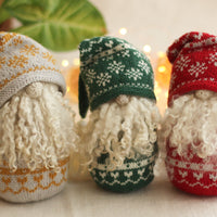 Nordic Christmas Gnome | Complete Knitting Kit