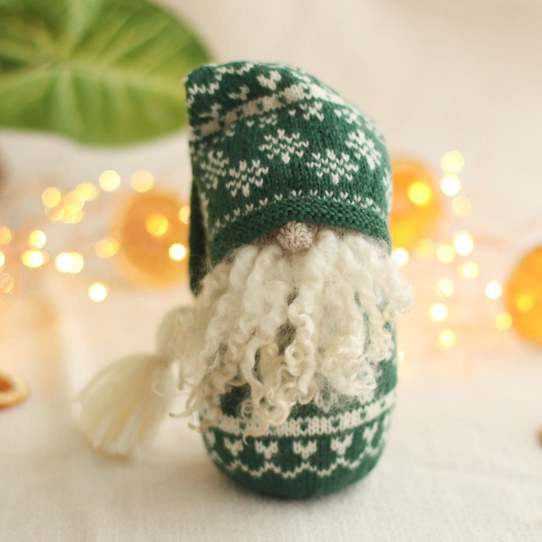 Nordic Christmas Gnome | Complete Knitting Kit