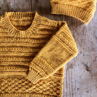 Goldie Sweater and Hat by Lisa F Design | Kids 1-10 years Printed Pattern