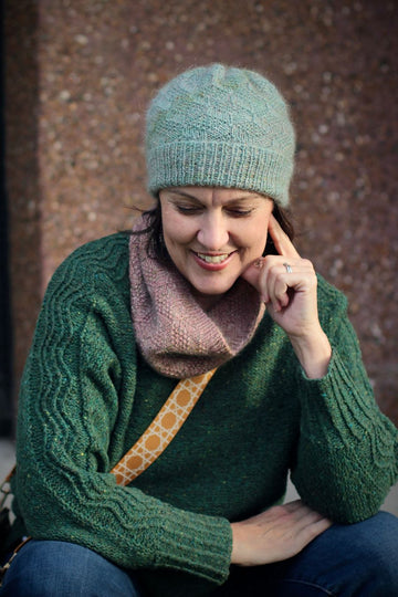 Maya Set ~ Hat & Cowl | Printed Pattern