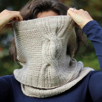 Hullabaloo Cowl Knitting Kit | Tweed