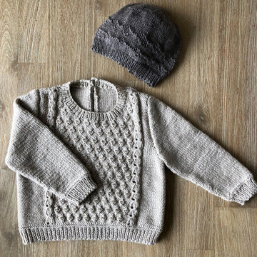 Everleigh Sweater and Hat by Lisa F Design | Printed Pattern