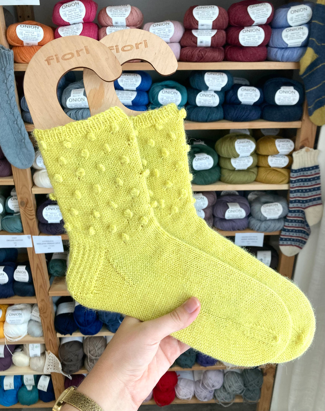 Sock of the Month Club | January KAL Onion Kit