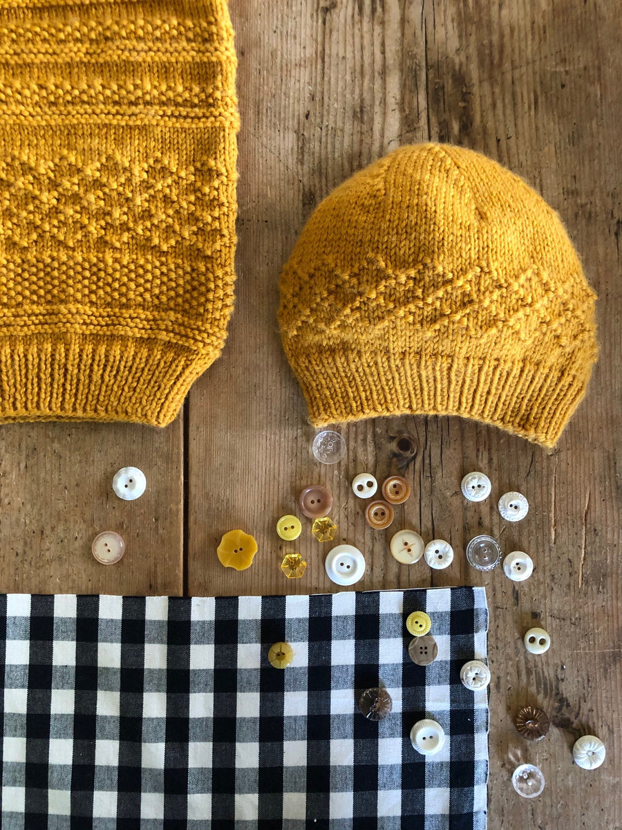 Goldie Sweater and Hat by Lisa F Design | Kids 1-10 years Printed Pattern