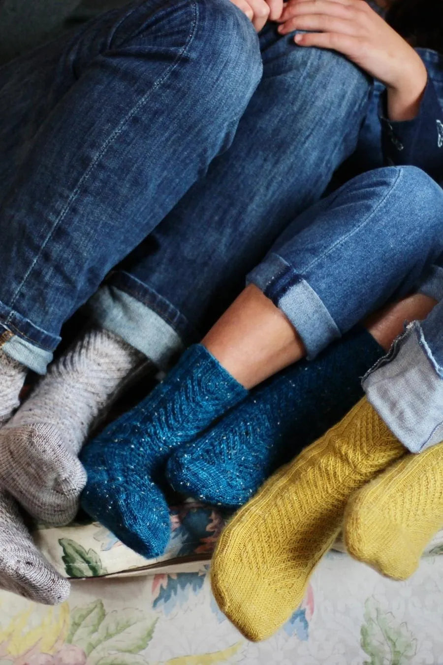 Lodestone Socks by Truly Myrtle | Printed Pattern