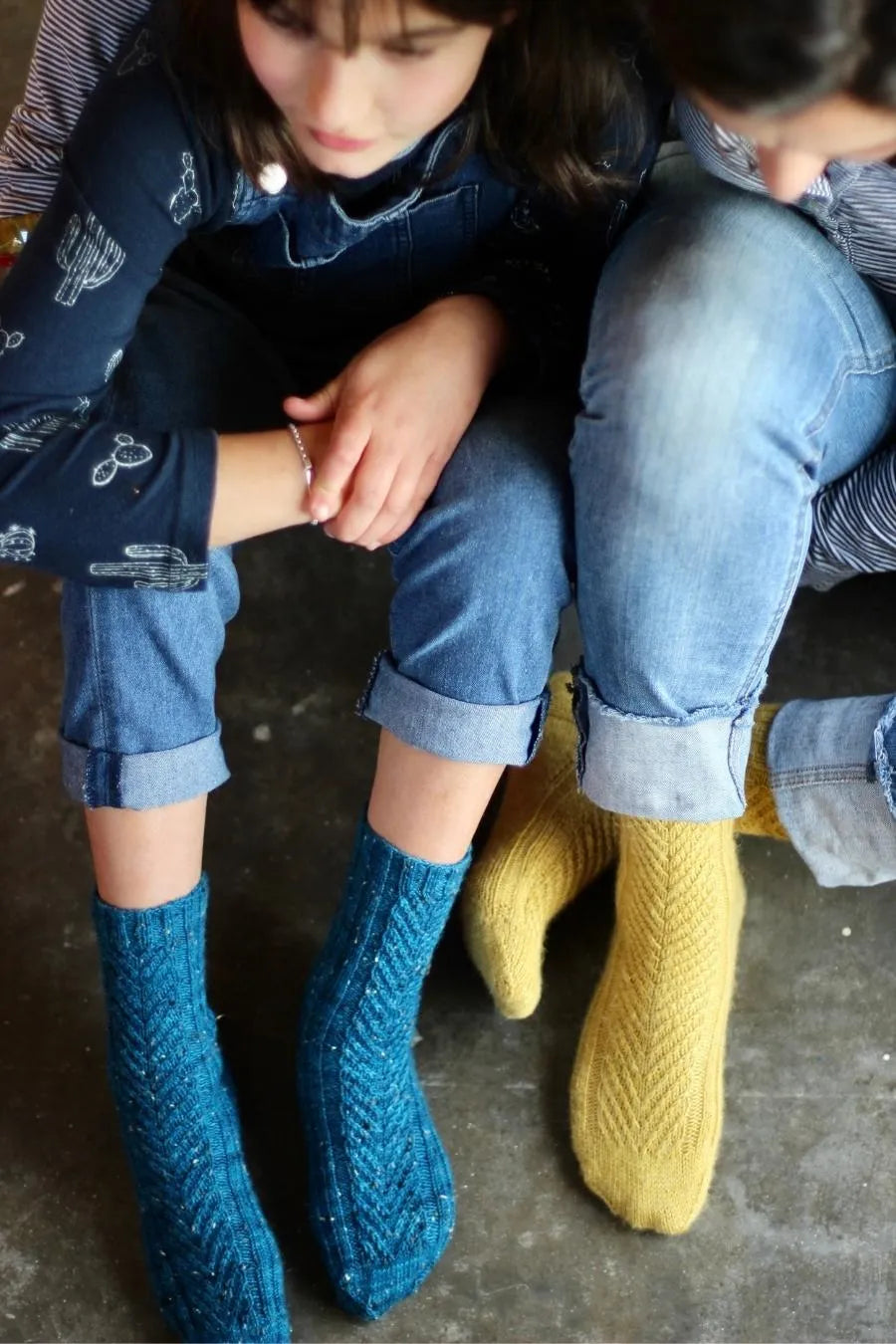 Lodestone Socks by Truly Myrtle | Printed Pattern