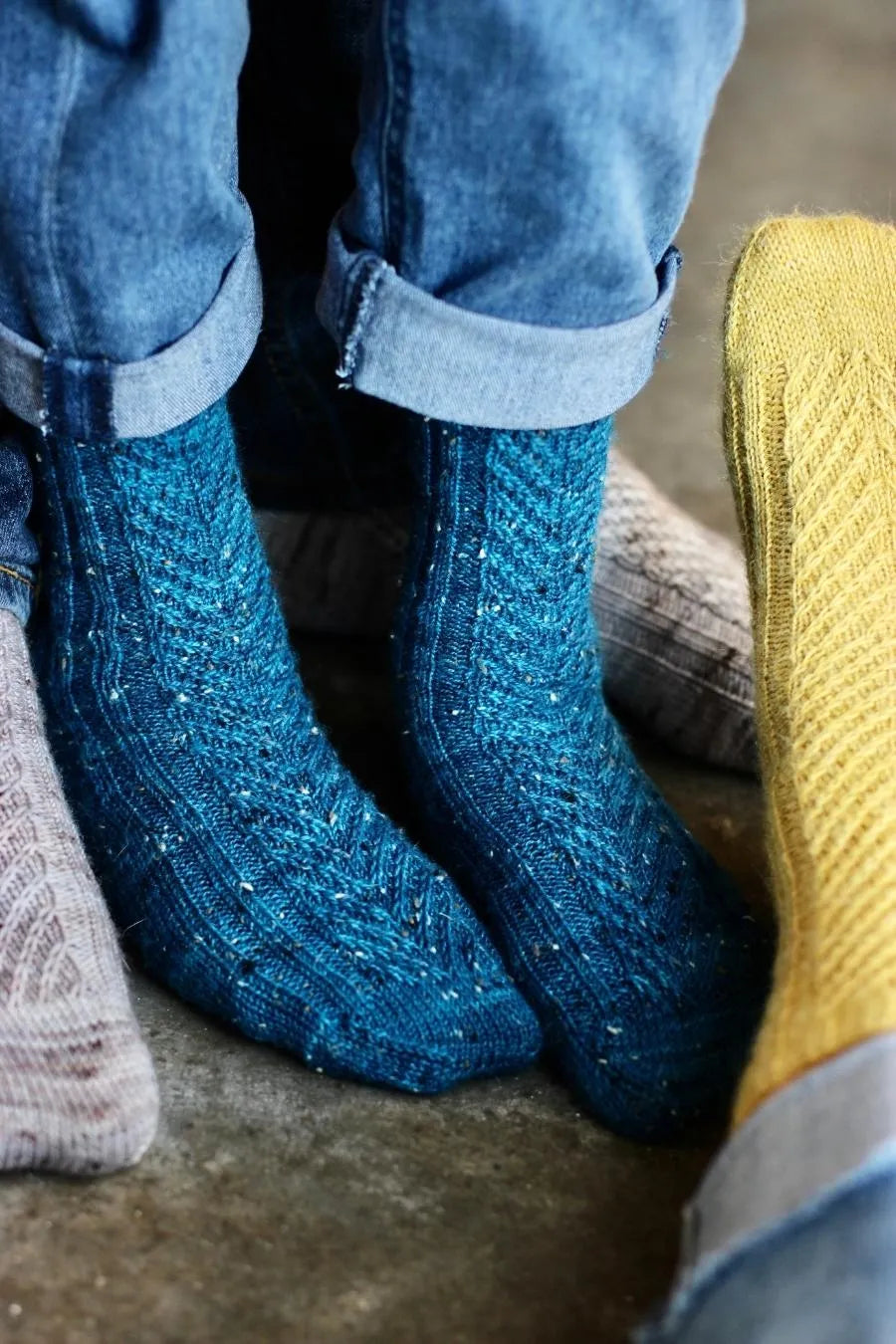 Lodestone Socks by Truly Myrtle | Printed Pattern