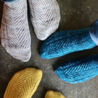 Lodestone Socks by Truly Myrtle | Printed Pattern