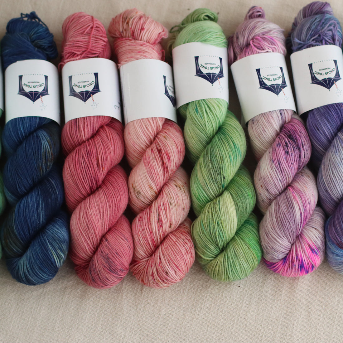 Macaron Sock Collection | Hand Dyed 100g