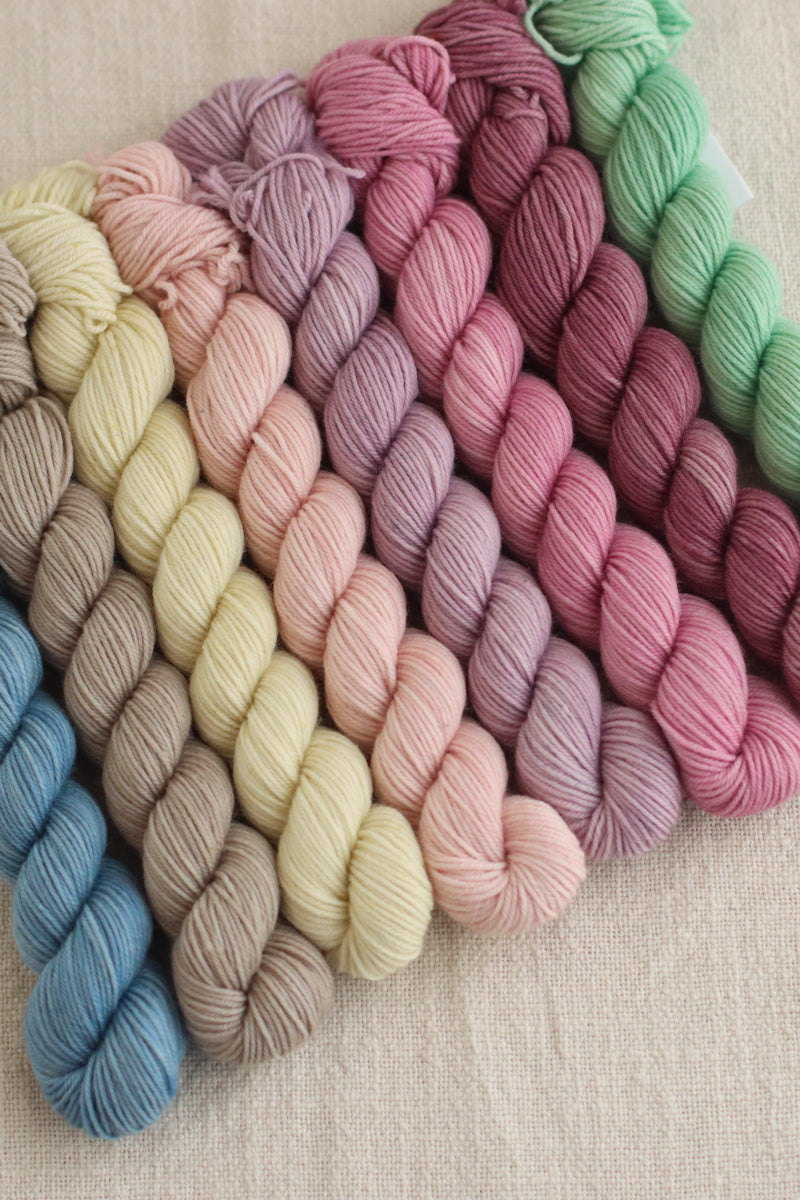 Macaron Mini Set | Hand Dyed 8 x 20g Mini Skeins