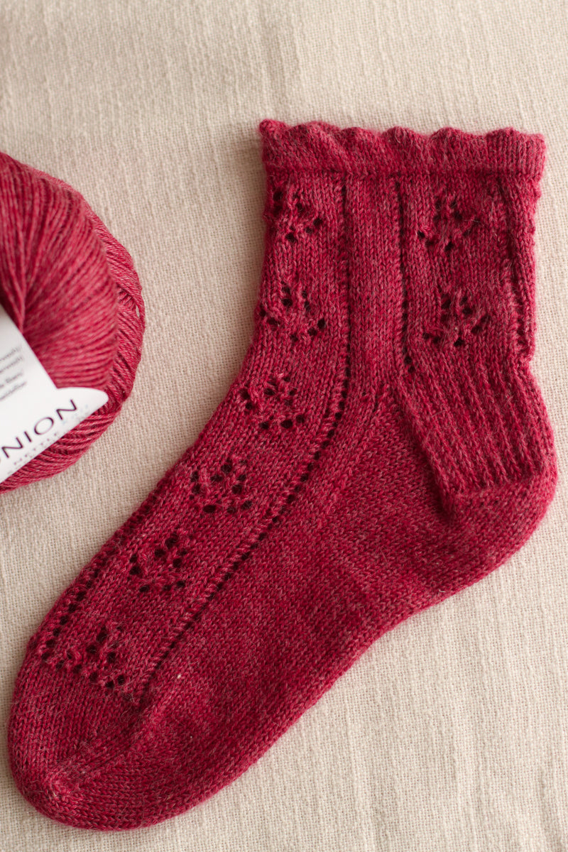 Sock of the Month Club | October KAL Nettle Kit