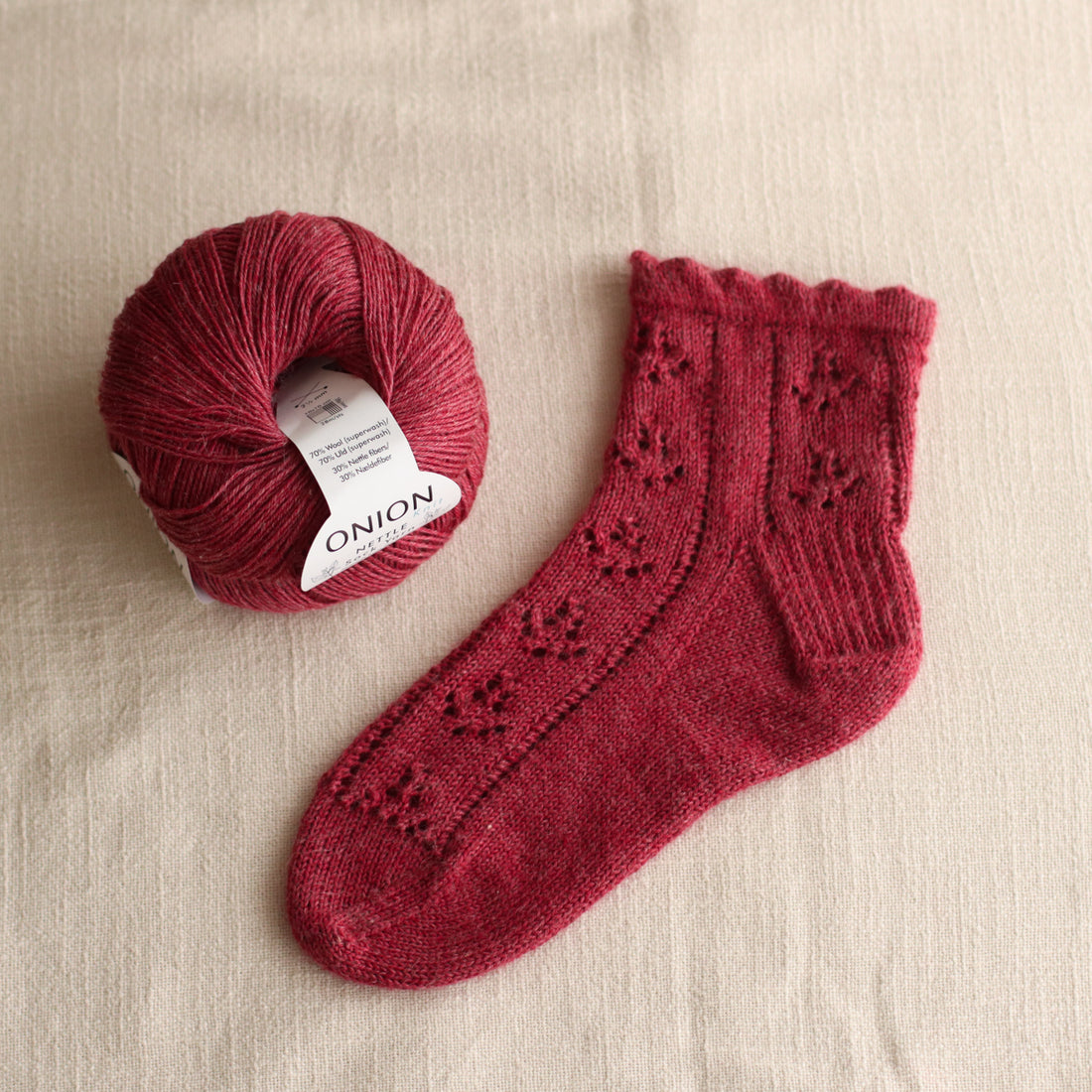 Sock of the Month Club | October KAL Nettle Kit