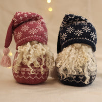 Nordic Christmas Gnome | PINK Knitting Kit