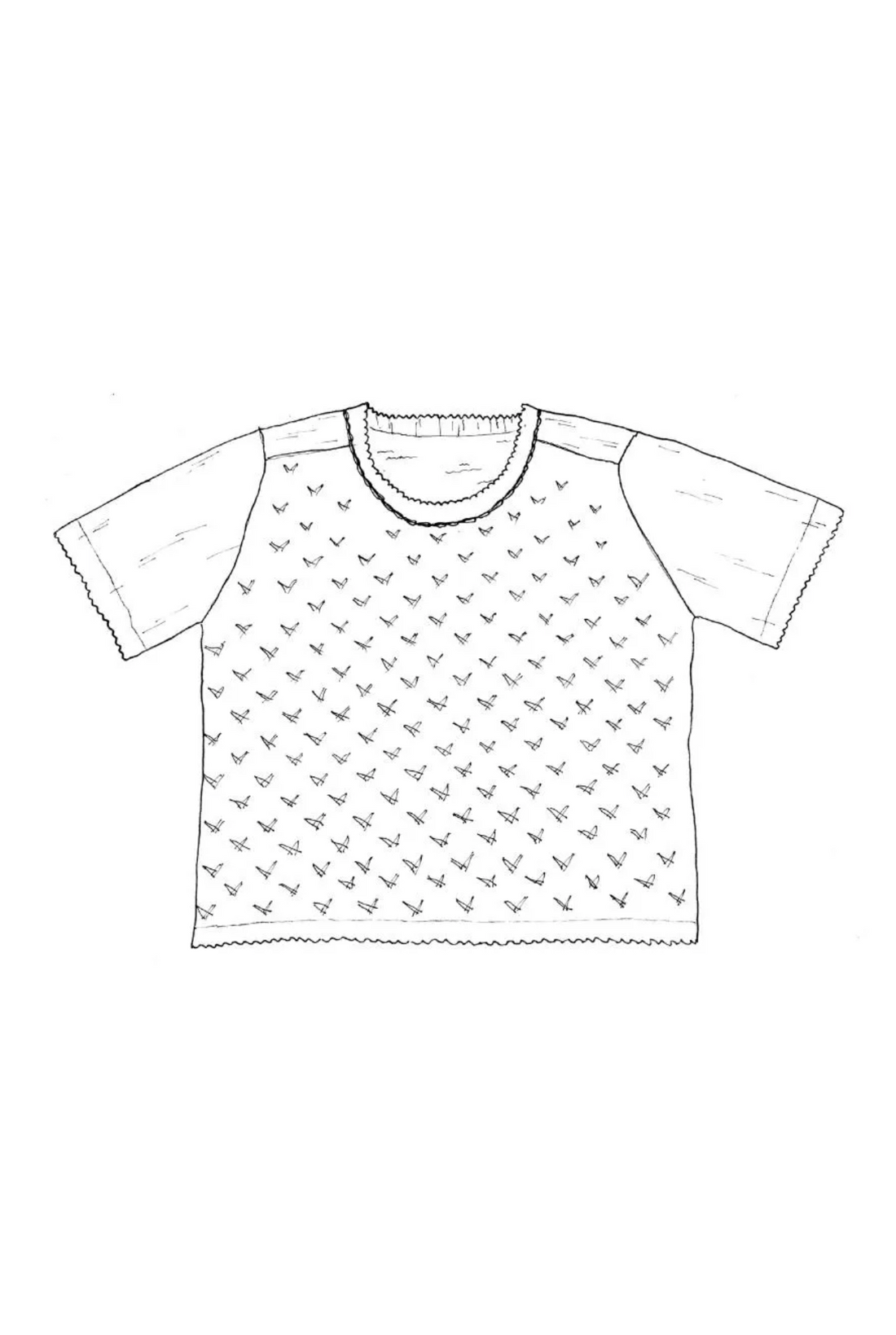 Sweet Melody Top | Printed Pattern