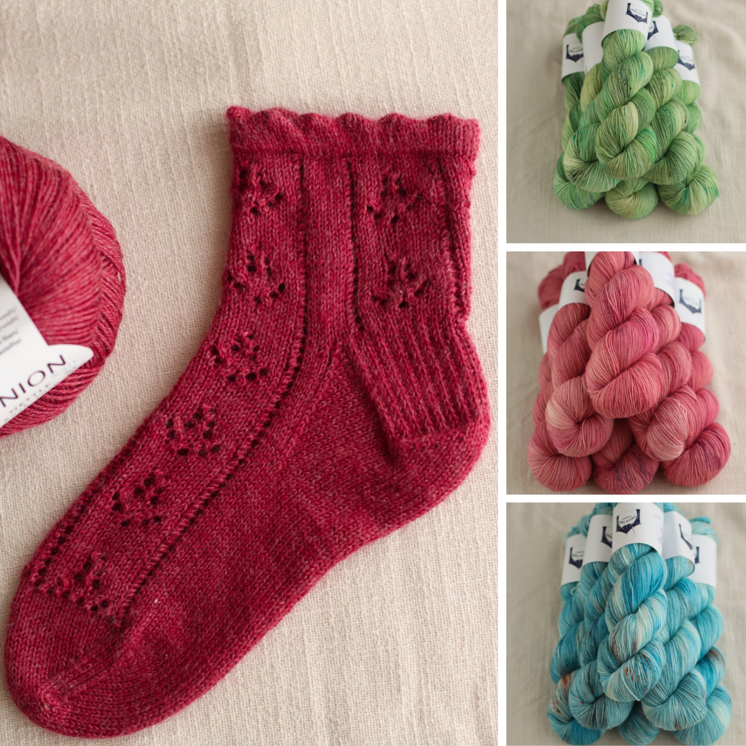 Sock of the Month Club | October KAL Hand Dyed Kit
