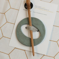 Handmade Ceramic Shawl Pin