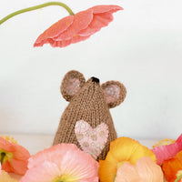 Tea Mouse Knitting Kit | Woolly