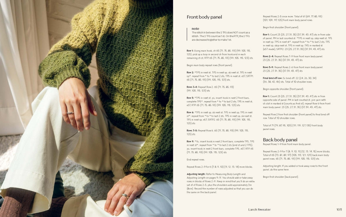 Tunisian Crochet Wardrobe by Lindsey Muscarella | PREORDER