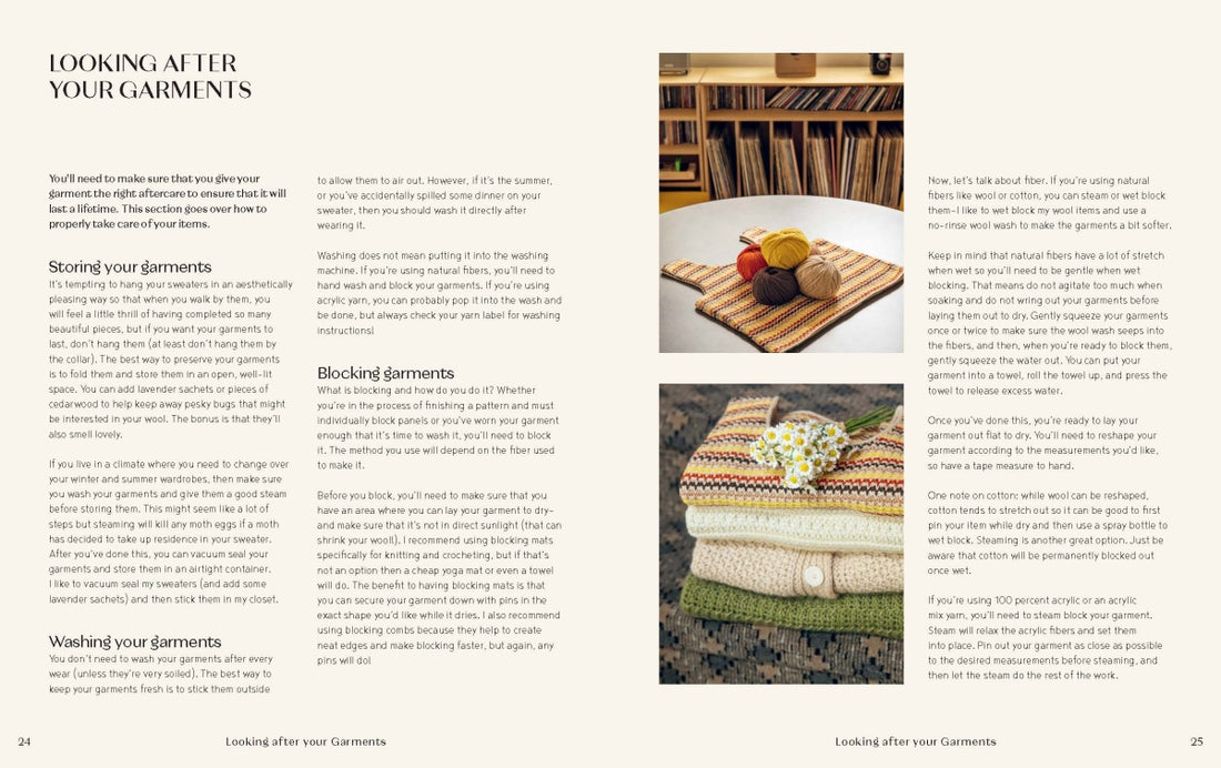 Tunisian Crochet Wardrobe by Lindsey Muscarella | PREORDER