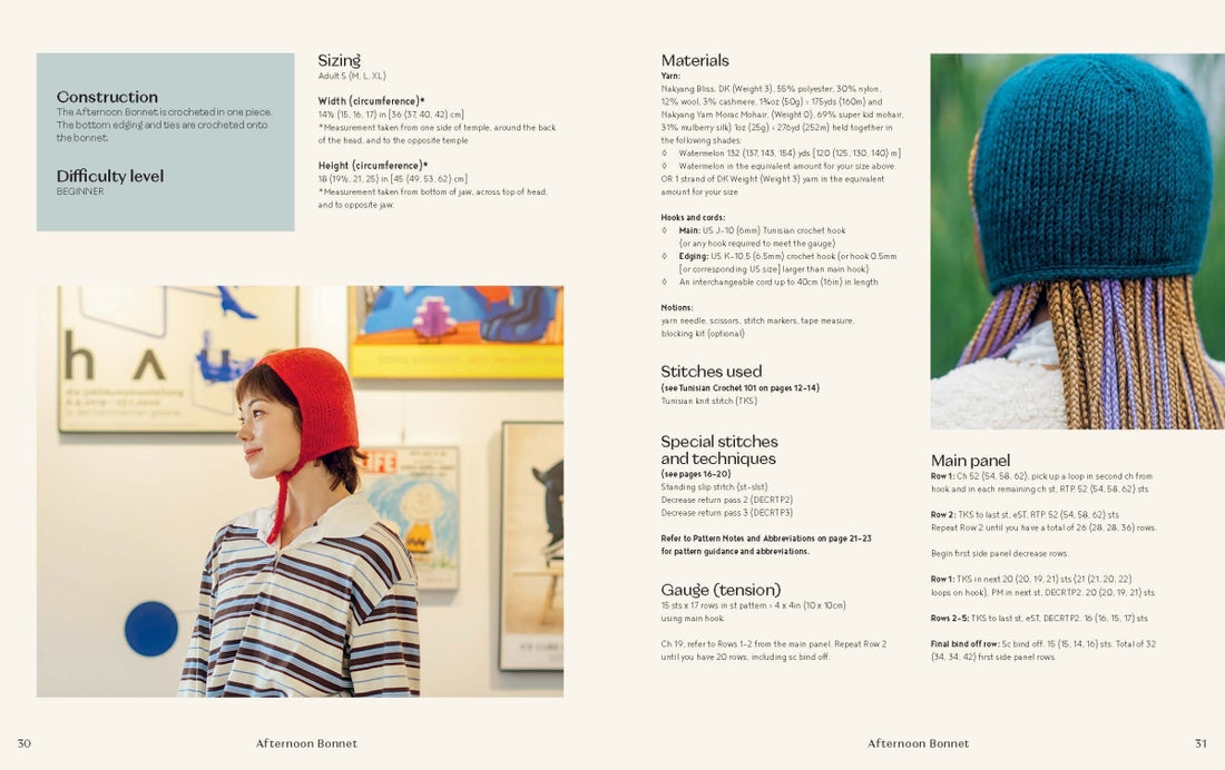 Tunisian Crochet Wardrobe by Lindsey Muscarella | PREORDER