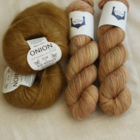 Winter's Path Wrap Kit | Luxe Hand Dyed